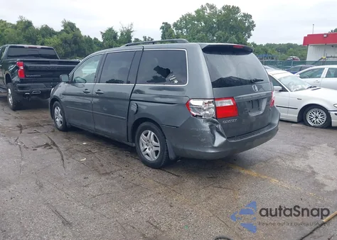 2007 Honda Odyssey Ex-L from USA, damaged, VIN 5FNRL38647B421689